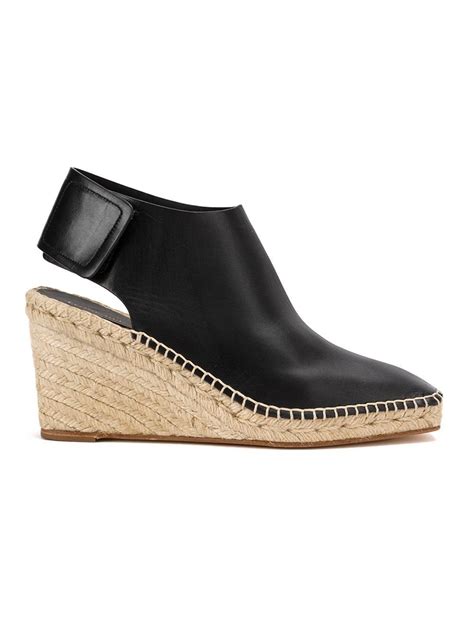 celine black white boots|celine women's wedges.